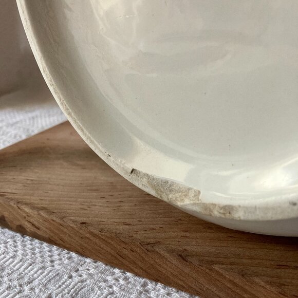 Antique 1800s Ironstone Chamber Pot C S Co. Extra Quality 5.25" Tall - Picture 8 of 11